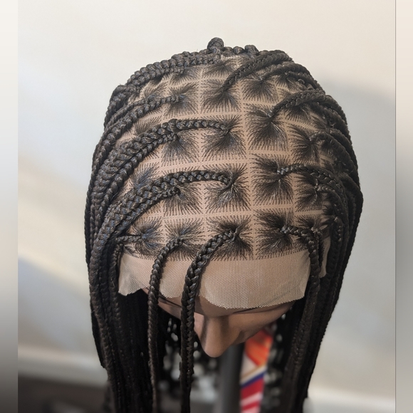 Gorgeous Lace Frontal Knotless Braided Wig - Picture 10 of 16